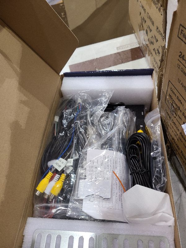 Photo 1 of ?8 Core 4+64GB? 10.1 Inch Wireless Carplay Android Auto Double Din Car Stereo Touchscreen Car Radio Head Unit GPS WiFi 5.0 Bluetooth 32EQ DSP SWC Mic Backup Cam