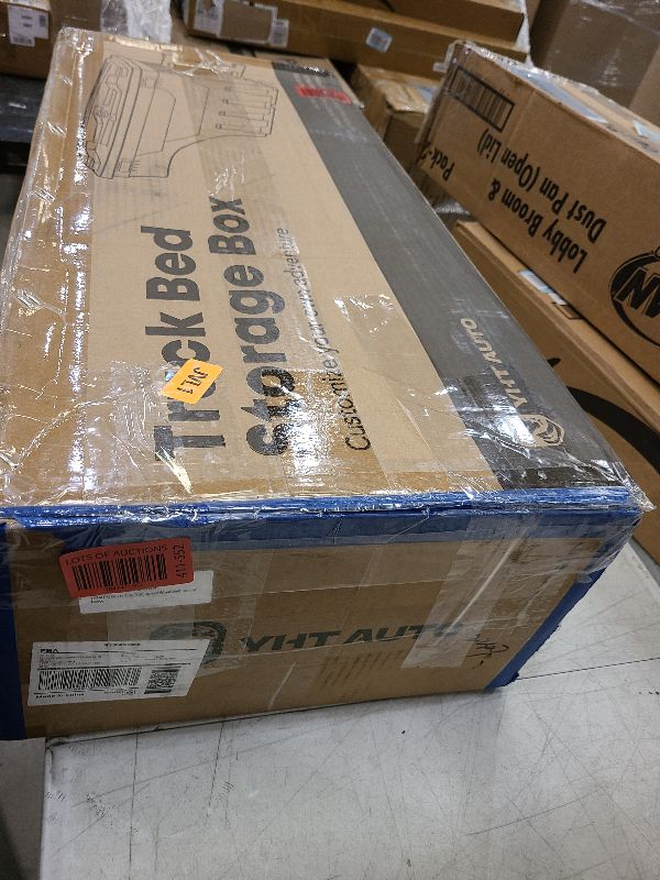 Photo 1 of YHTAUTO Driver Side Truck Bed Storage Tool Box Lockable Fits 2019-2023 Chevrolet Silverado 1500 & GMC Sierra 1500, W/O Multi-Pro Tailgate or CarbonPro Bed, Swing Waterproof Wheel Well Toolbox