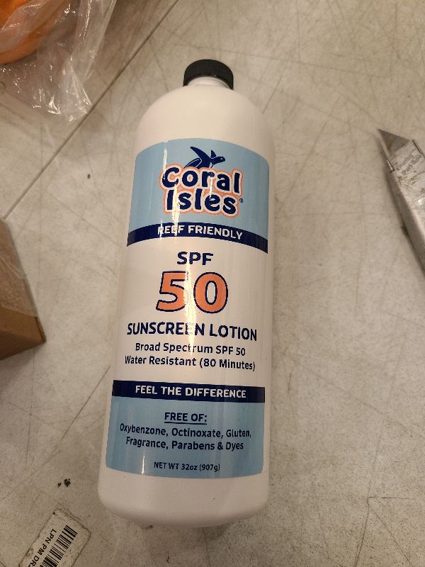 Photo 1 of 32oz Quart SPF 50 Regular - Rocky Mountain Sunscreen Lotion