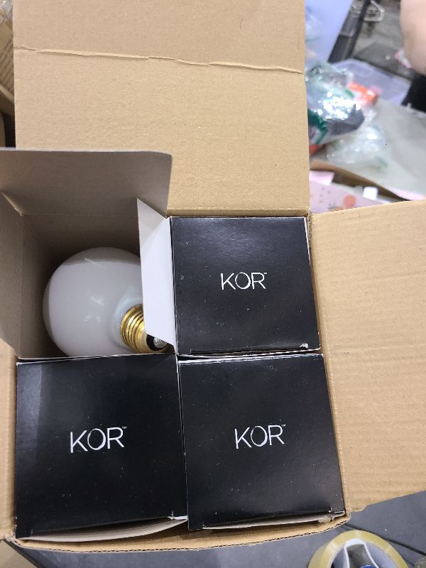 Photo 1 of (4 Pack) G25 Incandescent Incandescent Light Bulb 2700K Soft Light, Decorative Globe Light Bulbs,E26 Medium Base, Perfect for Pendant Bathroom/Vanity Mirror Makeup, Dimmable. (White-Finish, 25-Watt)
