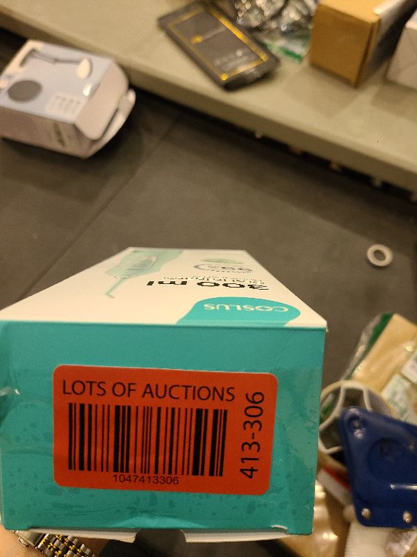 Photo 1 of COSLUS Water Dental Flosser Teeth Pick: Portable Cordless Oral Irrigator 300ML Rechargeable Travel Irrigation Cleaner IPX7 Waterproof Electric Flossing Machine for Teeth Cleaning C20(F5020E) Green