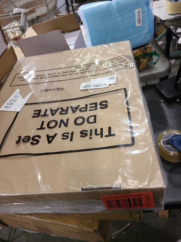 Photo 1 of 16.7 x 13 x 2.5 Inch Laptop Shipping Box Secure Mailer Box Kraft Mailing Boxes for Packing Moving with Charger Box, Foam Sheets, Foam Frame, Foam Padding, Fits Most Laptop Screen Sizes(1 Set)