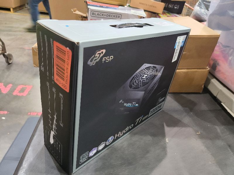 Photo 1 of FSP Hydro Ti PRO 1000W Power Supply, 80 Plus Titanium, ATX3.1/PCIe 5.1, Full Modular (HTI-1000M-GEN5)