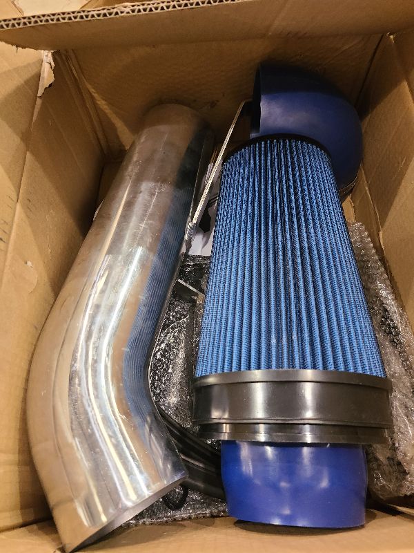 Photo 1 of 4" Cold Air Intake System Kit Compatible with 1999-2006 Chevy/GMC/Cadillac (Avalanche Suburban Tahoe Silverado Sierra Yukon Escalade) 4.8L 5.3L 6.0L V8