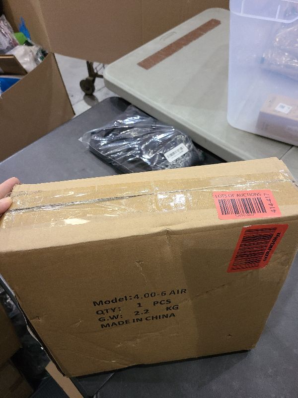 Photo 1 of 13 Inch 1 PC Rubber Pneumatic Replacement Tires and Wheels 4.00-6 with 5/8'' Axle Bore Hole, Inflated Air Wheel for Wheelbarrow/Wagon/Hand Truck/Trolley/Garden Scooter etc.