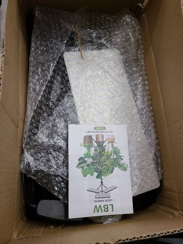 Photo 1 of 2024 LBW Grow Lights for Indoor Plants with Stand, 642 LEDs Full Spectrum Standing Plant Light, Tall Floor Plant Lamp with 3/6/12H Timer, 6 Brightness, 3 Modes, 63 " Adjustable Tripod