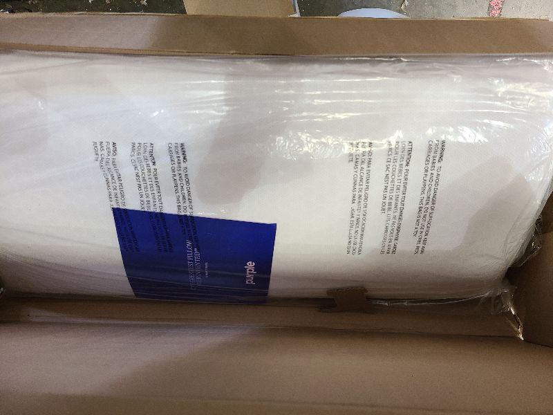 Photo 1 of Purple Harmony Pillow - King Tall, Greatest Pillow Ever Invented, 360º Hex Grid & Talalay Latex Core - No Pressure Support, Stays Cool, Luxurious Comfort