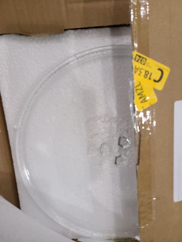 Photo 1 of 12" Microwave Replacement Turntables, Microwave Glass Plate Compatible with Replacement Part of W11367904/ W10337247/ AP6892124/ W11335034/ WPW10337247 etc – Dishwasher Safe
