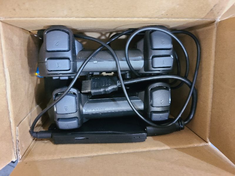 Photo 1 of 4K Wireless Retro Game Console Stick with 20000+ Games, Built-in 9 Emulators, two 2.4G Controllers Plug and Play Video Games for TV