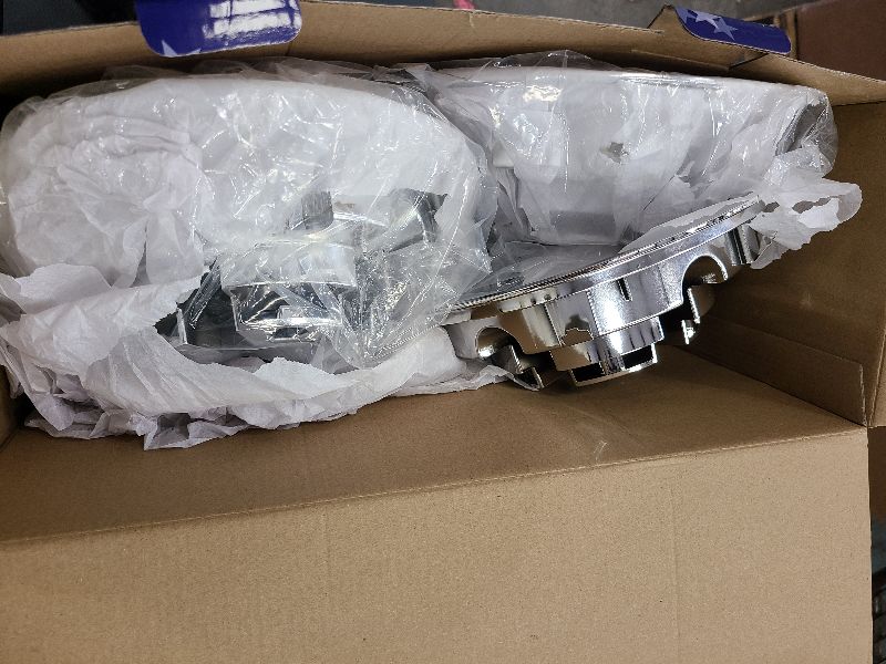 Photo 1 of NOKINS Golf Cart Hubcaps 8 Inch Set of 4, Club Car/Ezgo/Yamaha Tires Wheel Covers,Chrome Accessory & Accessories