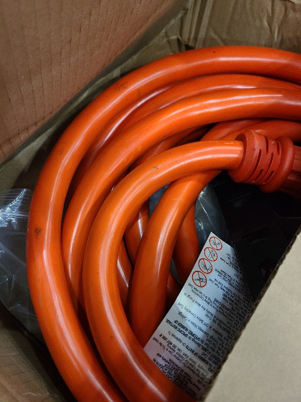 Photo 1 of 50 Amp 30 Feet RV Extension Cord NEMA 14-50P/SS2-50R Twist Locking with 30M/50F Adapter,6/3+8/1 Gauge STW Heavy Duty RV/Generator Power Extension Cord with Strap,Erboelec,ETL Listed