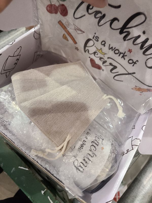 Photo 1 of 10 PCS Best Teacher Appreciation Gifts for Women,20 OZ Wine Tumbler Back to School Gifts for Teachers,Personalized Teacher Appreciation Day Gifts with Cosmetic Bag,Thank You Basket Box for New Teacher