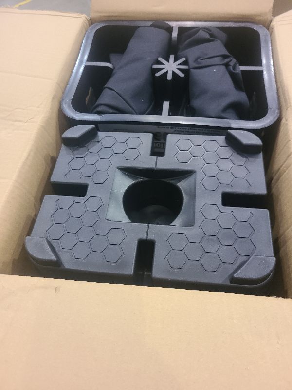 Photo 1 of 4PCS 6''H RV Trailer Jack Block with Bag, Camper Stabilizer Blocks for Travel Trailer, Use for Any Tongue Jack, Post, Foot, 5th Wheels, Round or Square or Scissor Stabilizer