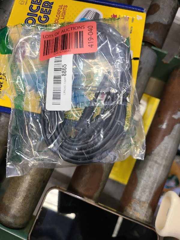 Photo 1 of 7M 23.1FT Extension Cable Cord Compatible with Philips Hue Play Light Bar 7820430U7 440400980001 S020XM2400083 Hue Smart Light Bulb Accessories Light Strip Power Supply Black - 1 Pack