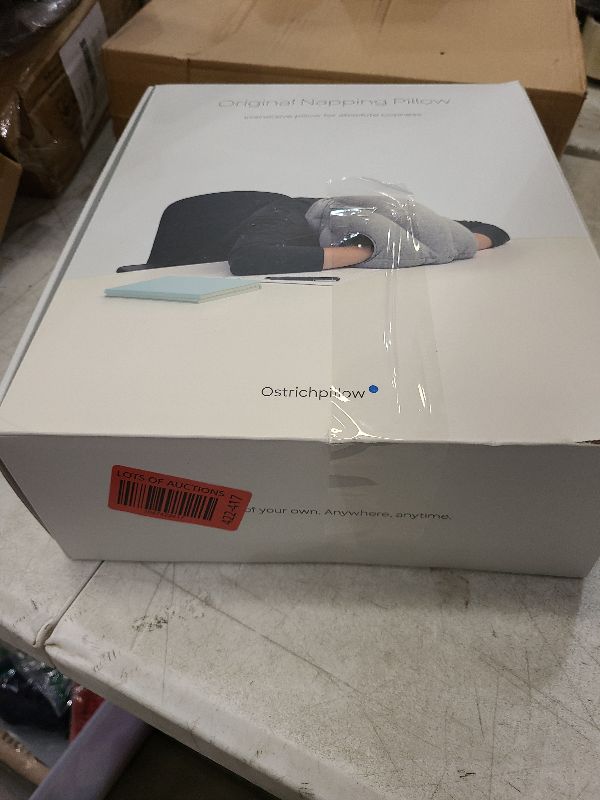 Photo 1 of Ostrichpillow Original Travel Pillow & Power Nap Pillow - High-End Microbeads Filled, Unique Patented Design, Versatile Use, Easy To Clean
