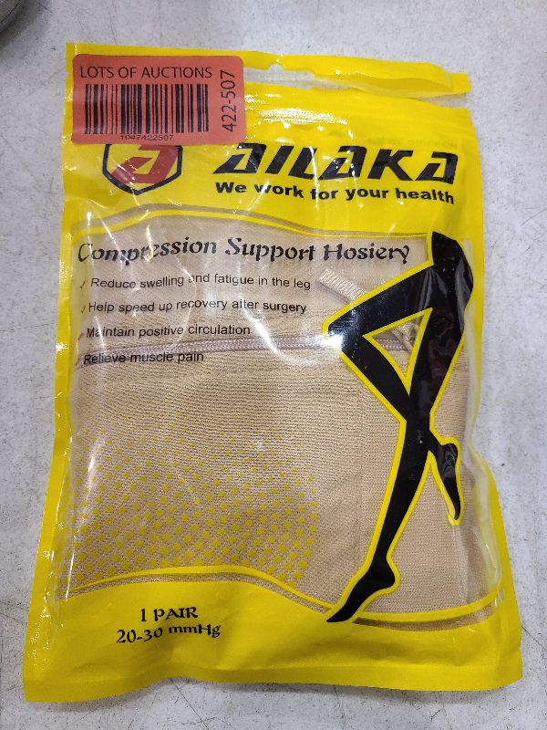 Photo 1 of Ailaka Zipper Compression Socks for Men Women - 20-30 mmHg Close Toe Knee High Medical Compression Socks with Zipper, Zip Up Socks for Varicose Veins, Edema, Recovery, Pregnant, Nurse