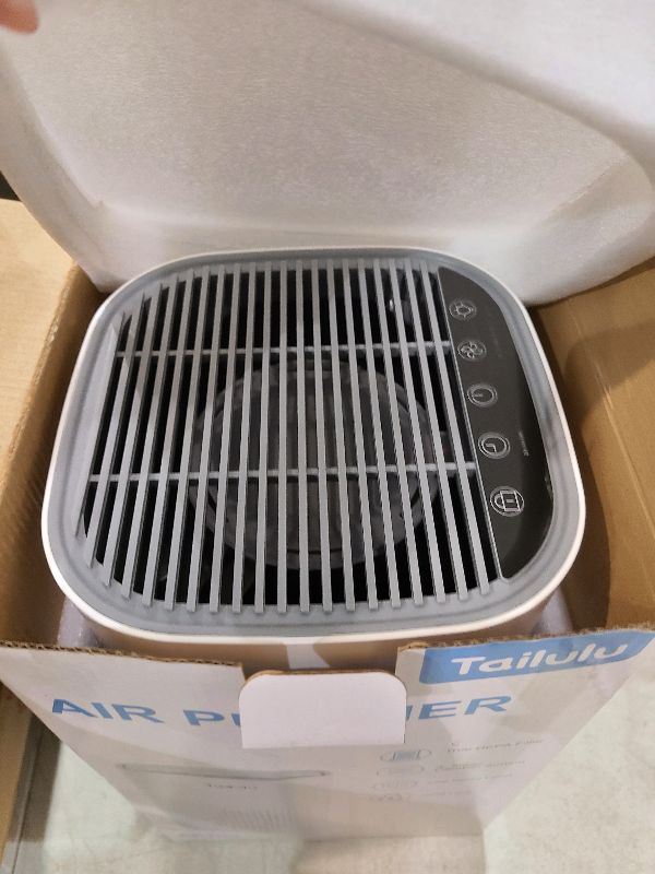 Photo 1 of Air Purifiers for Home Large Room up to 1500ft²,Tailulu H13 True HEPA Air Cleaner with 360°Air Inlet, 15dB Air Purifier for Bedroom with Sleep Mode,Speed Control,Timer, for Odor Dust Smoke