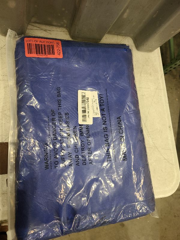 Photo 1 of 10-Pack Satin Table Runner Royal Blue 12 x 108 inches Long, Table Runners for Wedding, Birthday Parties, Banquets Decorations?10 Pack, 12x108 Inch, Royal Blue?