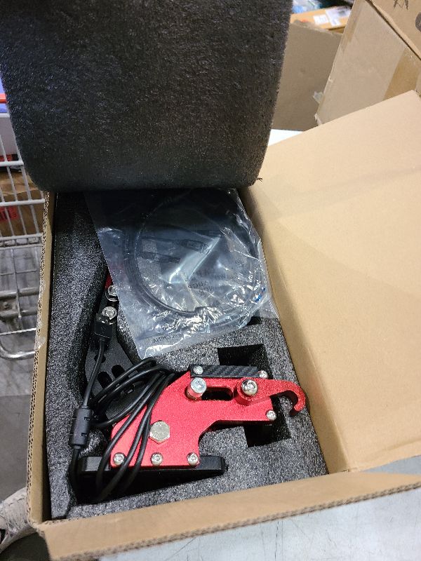 Photo 1 of Lanotech PC/PS4/PS5 USB 64Bit Handbrake kits For PC SIM Racing Games, For Logitech G29 Simulate Linear Handbrake computer,with Fixing Clip and Plate