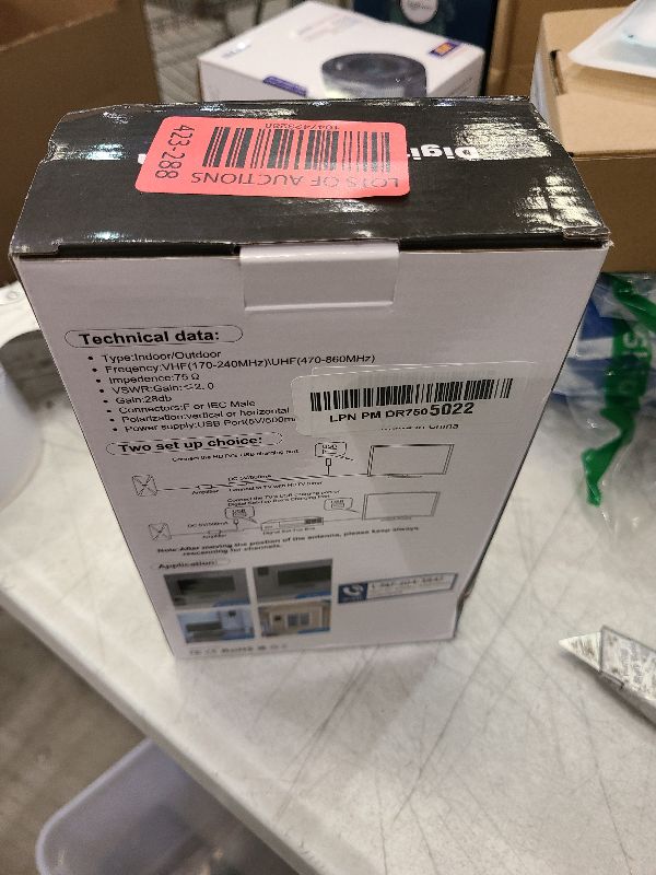 Photo 1 of 2025 Upgraded TV Antenna Indoor, 1800+ Miles Range Digital Antenna for Smart TV Indoor, HD Antenna for Local Channels with Amplifier, Outdoor Antenna Support 8K 4K 1080p All TVs -38FT Coax Cable