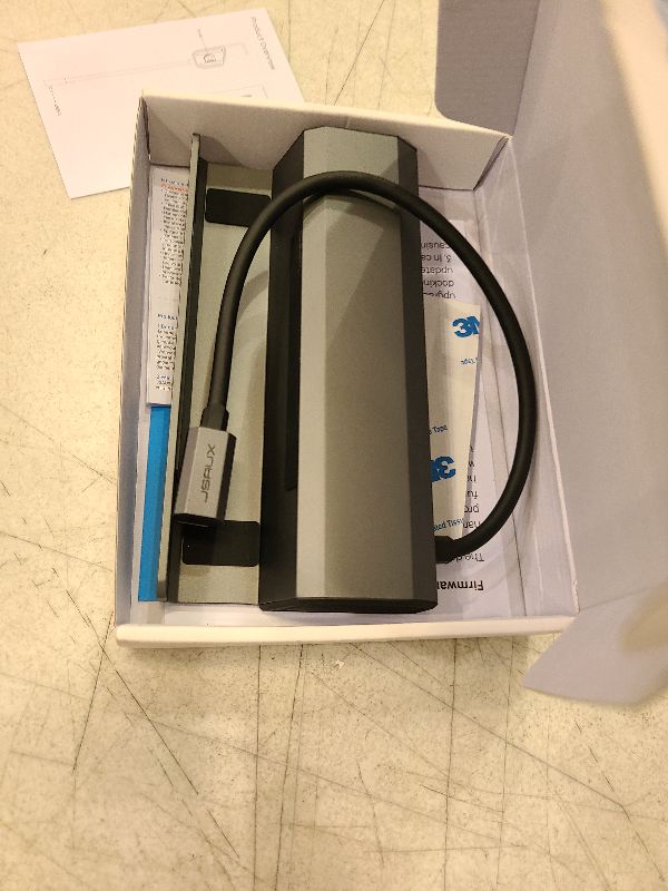 Photo 1 of JSAUX Docking Station for Steam Deck/ROG Ally/Legion Go/MSI Claw, 6-in-1 Steam Deck Dock with HDMI 4K@60Hz, Gigabit Ethernet, 3 USB-A 3.0 and 100W Charge, Compatible with Steam Deck OLED-HB0603