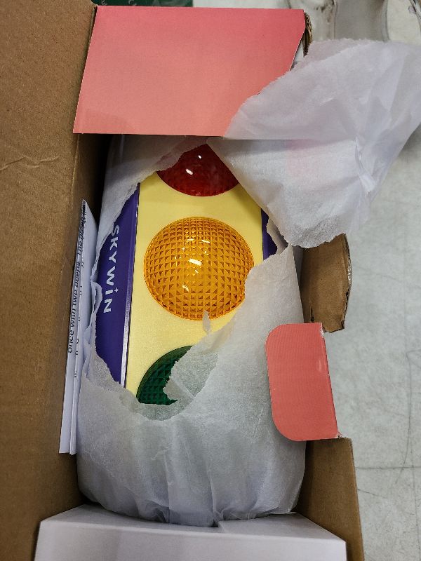 Photo 1 of Visual Classroom Timer for Kids & Teachers w/Visual and Audible Alarms - Light Timer Green(GO) Orange(Alarm) Red(Stop) for Lessons Exam Quiz Break Time Tracking Kids Timer Visual Timer for Classroom