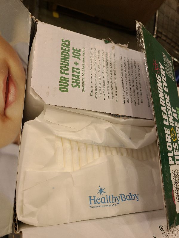 Photo 1 of HealthyBaby Our Diapers | EWG Verified Safe & Plant-Based Diapers | Leak Protection | Soft Organic Cotton Shell | Chlorine-Free Diaper for Sensitive Skin | Size 3 (16-28 lbs) 58 Count