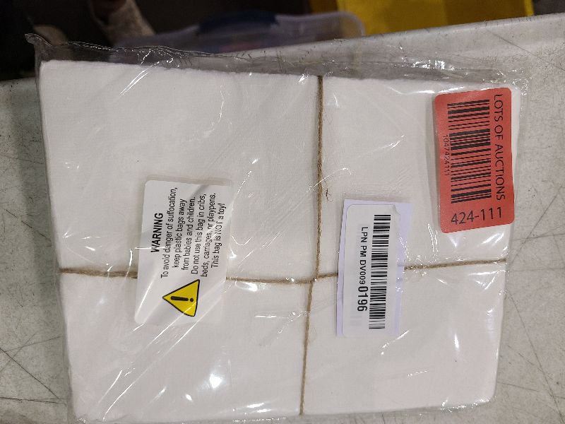 Photo 1 of 50 Pack Cotton Watercolor Paper with Deckle Edge 200 GSM Rough Textured Watercolor Paper for Writing
