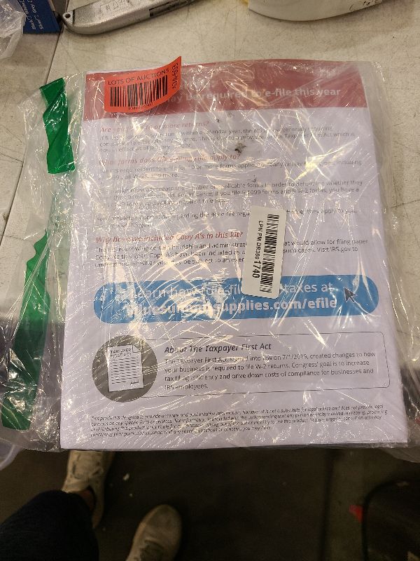 Photo 1 of 1099 MISC Forms 2024, 4 Part Tax Forms Kit, 50 Vendor Kit of Laser Forms, Compatible with QuickBooks and Accounting Software, 50 Self Seal Envelopes Included