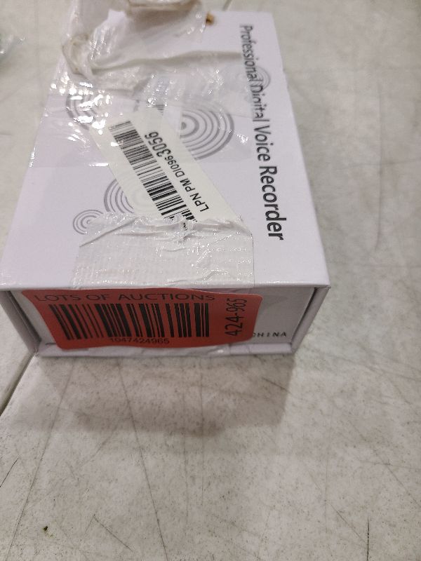 Photo 1 of 128GB Voice Recorder, Audio Recording Device with Triple Noise Reduction,Digital Voice Activated Recorder with Playback?750 Hours Storage and 30 Hours Battery Time for Class, Meeting, Speech