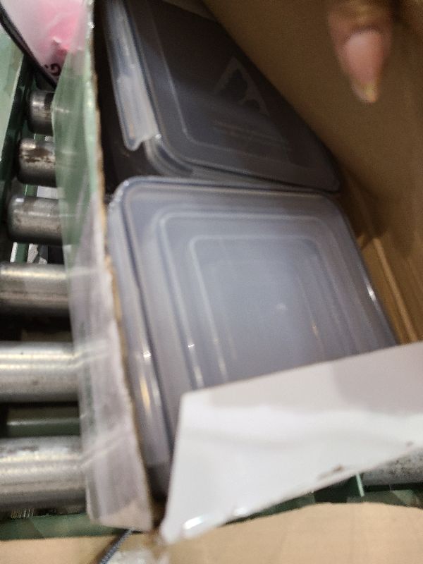 Photo 1 of KEMETHY 40 Pcs Food Storage Containers with Lids Airtight (20 Containers & 20 Lids), Plastic Meal Prep Container for Pantry & Kitchen Organization, BPA-Free, Leak-Proof with Labels & Marker Pen