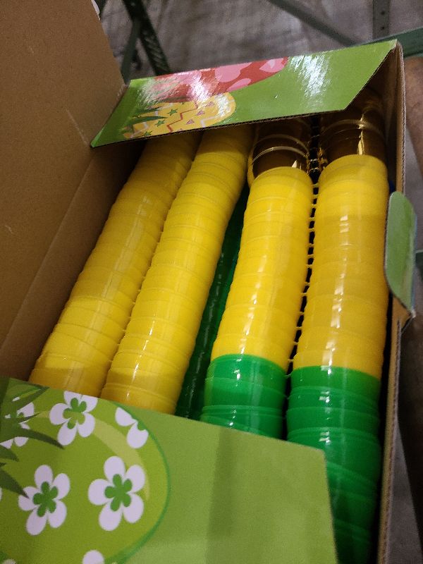Photo 1 of 200 Pack 3 Inch Large Plastic Easter Eggs Bulk Include 6 Surprise Golden Eggs, Colorful Fillable Easter Egg Empty for Easter Hunt, Easter Basket Stuffers Fillers, Theme Party Favors Prize