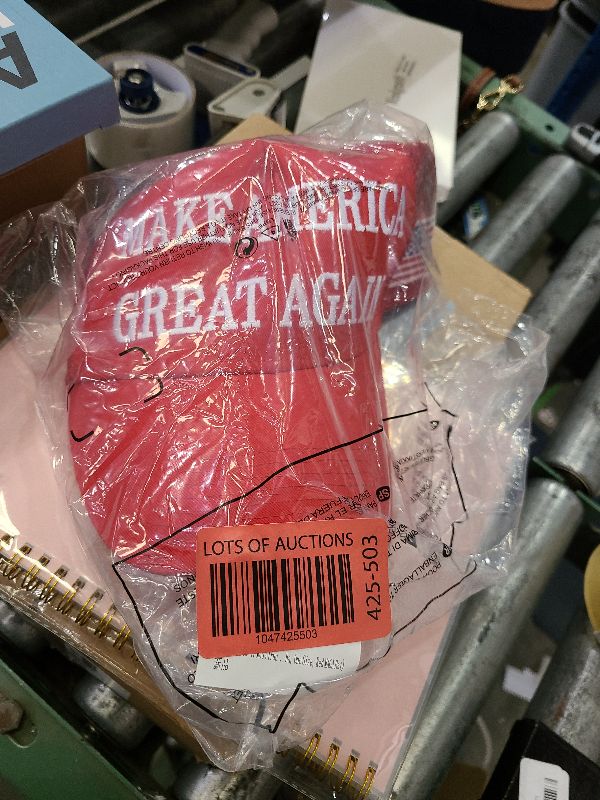 Photo 1 of Election Hat 45-47 Cap 2025 Red Hat Snapback with USA Flag Patriotic Republican Trucker Hat Embroidered Slogan Baseball Cap for Men & Women