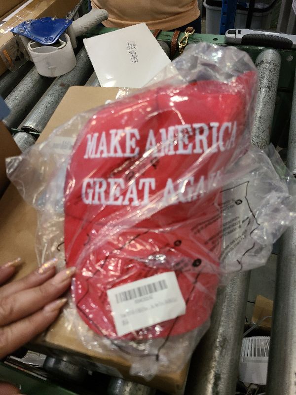 Photo 1 of Election Hat 45-47 Cap 2025 Red Hat Snapback with USA Flag Patriotic Republican Trucker Hat Embroidered Slogan Baseball Cap for Men & Women