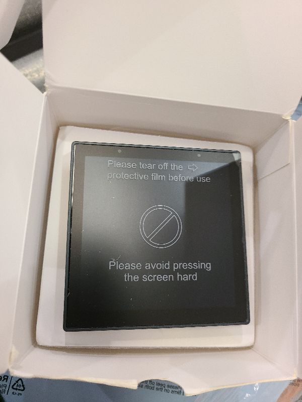 Photo 1 of 4 Inch Smart Home Control Panel, Smart Scene Wall Switch Panel with Voice/App Control & Built-in Zigbee, Multifunctional Smart Electrical Panel for Various Appliances Devices
