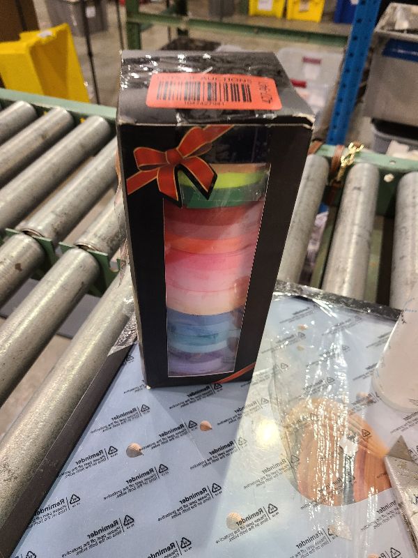 Photo 1 of 500 Yard Fabric Ribbon Satin Ribbon Rolls Silk Satin Roll, 25 Yard/Rolls, 20 Rolls, Satin Ribbon for Gift Package Wrapping Ribbon Bow Making Crafts Sewing Party Wedding, 2/5 Inch Wide