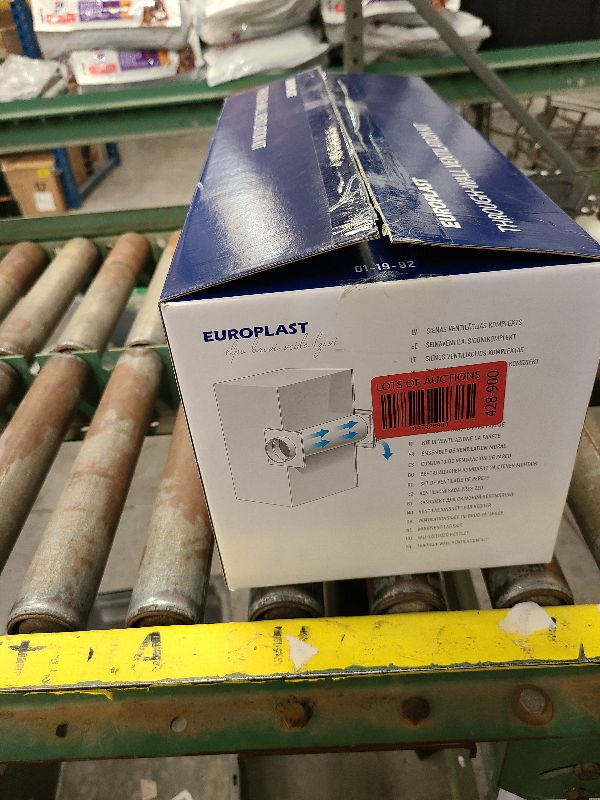 Photo 1 of 5 Inch Through-Wall Ventilation kit - Adjustable - Louvered Dryer Vent Cover with Pipe and Duct Connector - White - Plastic - with Built in Fly Screen Mesh (Style 1 with 5'' Inch)