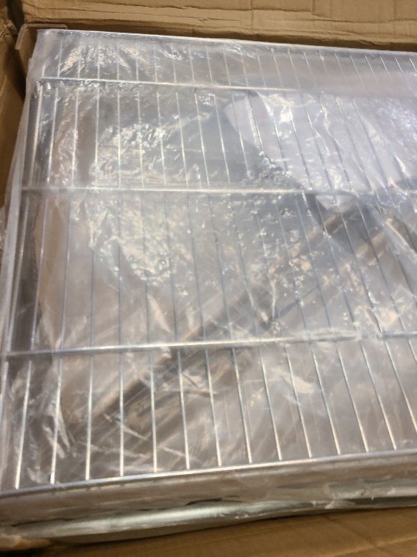 Photo 1 of 2 Tier Pull Out Cabinet Organizer 20" W X 22" D, Slide Out Drawers For Kitchen Cabinets, Pull Out Drawers For Cabinets Capacity Heavy Duty Caddy, Cabinet Pullout Shelves Chrome-Plated,Bathroom Pantry