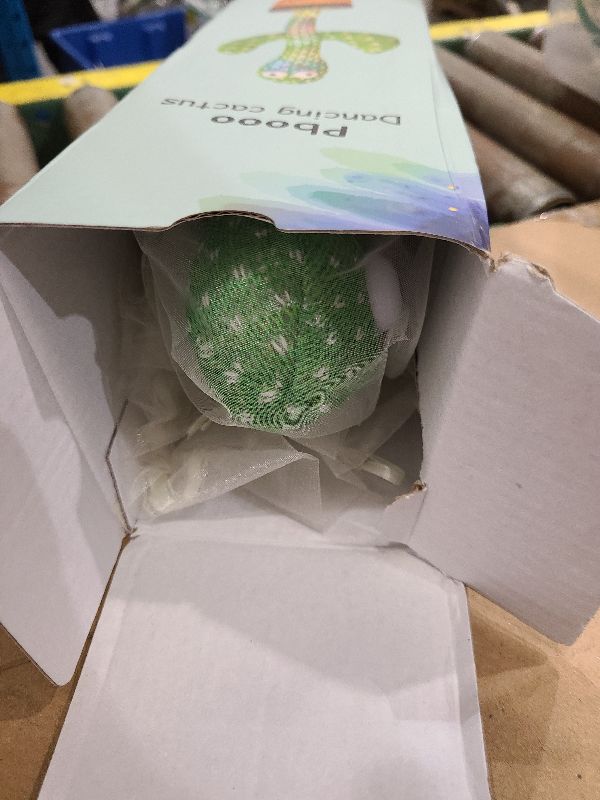 Photo 1 of [Update Volume Adjustable] Talking Cactus Toy Mimics Back, Gift Package Repeat Talking Cactus Plush Toys - Talking Sing+Repeat+Dancing+Recording+Rainbow Led Cactus Toy(15 Second Recording)