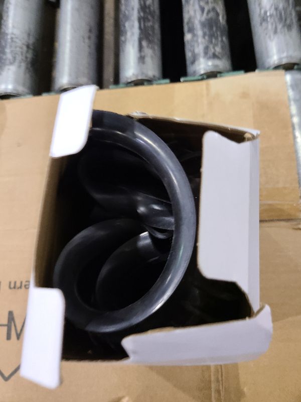 Photo 1 of Abbylike 1 Pair Horse Bell Boots Protect Against Hoof Impact Trauma Rubber Bell Boots Black Horse Care for Turnout No Rub Design Comfort Quick Wrap Hook and Loop(Classic,XL)