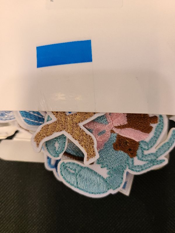 Photo 1 of 24Pcs Coastal Cowgirl Iron On Patches for Hats, Summer Ocean Embroidered Blue Patches for Girls, Heat Press Embroidery Patch for Trucker Hat/Clothes/Denim Jeans/Beach Bags
