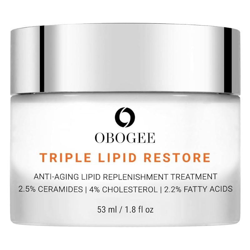 Photo 1 of 
Visit the Store, OBOGEE
OBOGEE
Visit the Store
4.1
4.1 out of 5 stars
(134)
Triple Lipid-Peptide Cream: Enriched with Lipids, Ceramides, Peptides, Hyaluronic Acid, and Fatty Acid for Firming, Anti-Aging and Plumping Face Moisturizer (53 ml /1.8 fl oz) 