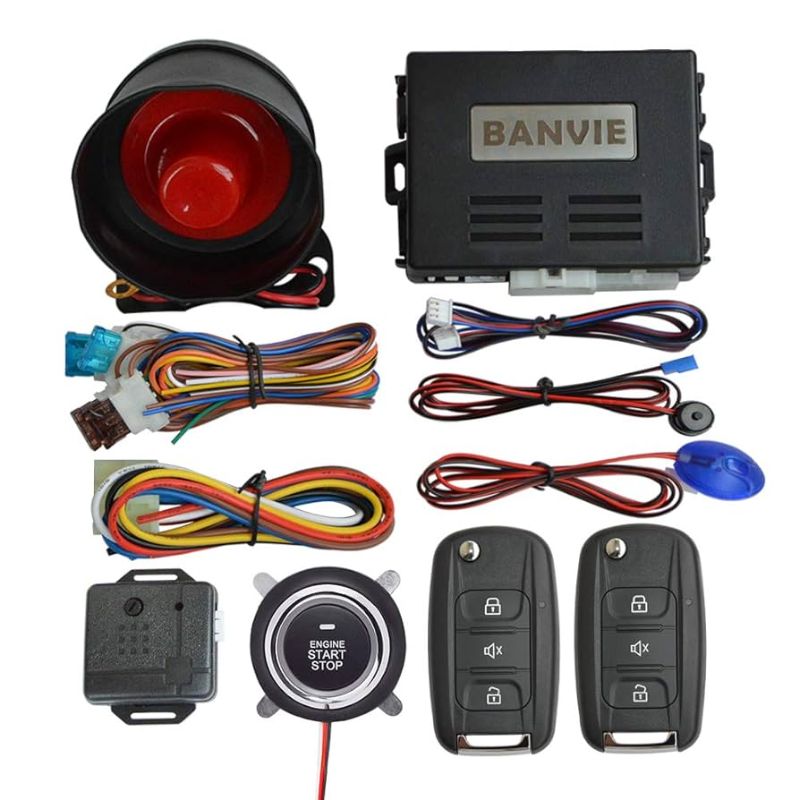 Photo 1 of 
Brand: BANVIE
4.1
4.1 out of 5 stars
(444)
BANVIE Car Alarm System with Remote Start kit & Push to Engine Start Stop Button 