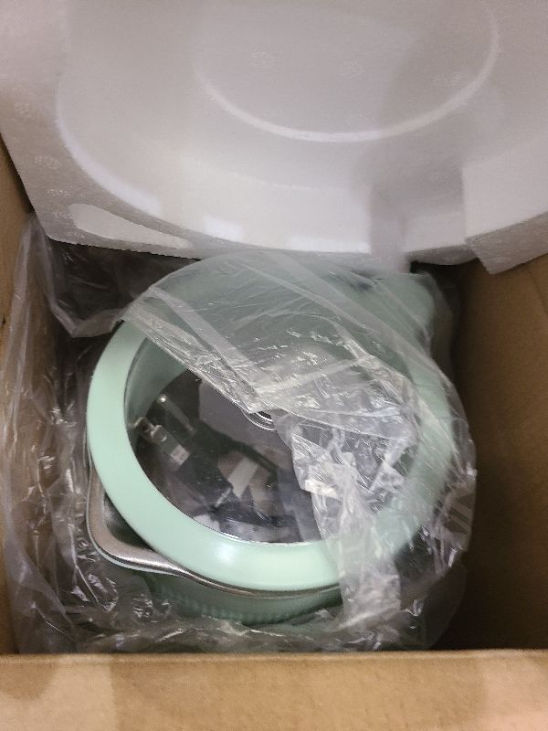 Photo 1 of 8-in-1 Automatic Soy Nut Milk Maker,40oz Soy Milk Maker for Homemade Almond,Oat,Soy Milk,Rice Paste,Complementary Food,Juice,Milk Maker Machine with Delay Start/Keep Warm/Self Clean/Boil Water (Green)