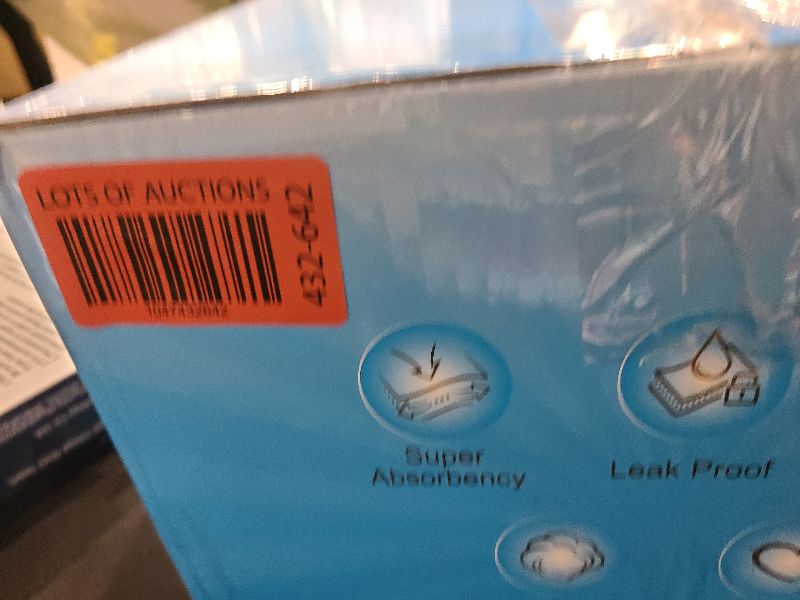 Photo 1 of 50 Count 30” x 36” Super Absorbency Disposable Underpads, Leakproof Quick Drying, Baby Puppy & Adults Bed Pads Disposable Adults, Dog Pee Pads Extra Large, XXL Incontinence Pads