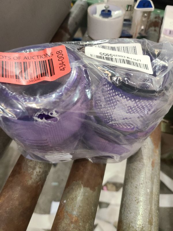 Photo 1 of 2 Pack V11 And V15 HEPA Filter Compatible for select Dyson V11 (SV14, SV15, SV17, SV28) and V15 (SV22, SV47) cordless vacuum cleaners. Replacement part for Dyson part number: 970013-02.