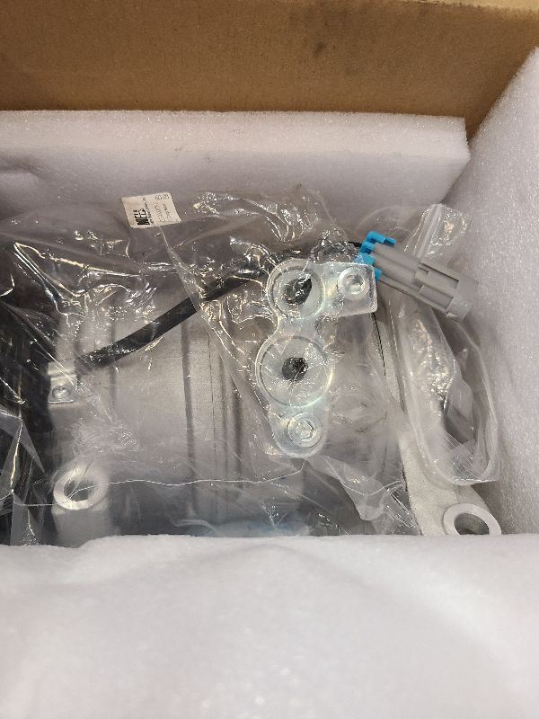 Photo 1 of AC Compressor Fit for 2000-2013 Chevy Silverado Suburban 1500 2500 Tahoe GMC Yukon XL 1500 2500, 2001 2002 2003 2004 2005 2006 2007 2008 2009 2010 2011 2012 Air Conditioner Compressor CO 29002C