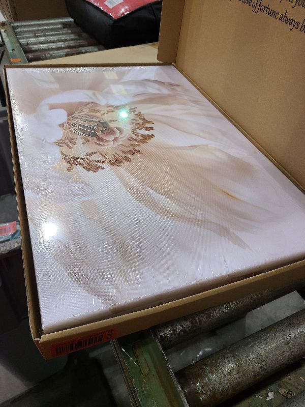 Photo 1 of 3 Pcs Beige Neutral Flower Canvas Wall Art Wildflowers Floral Botanical Painting Picture Wall Decor Poster Print Artwork for Bedroom Living Room Home Decoration
