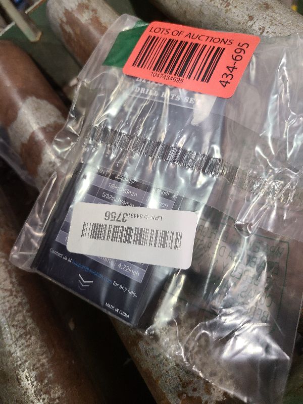 Photo 1 of 10-Piece Masonry Drill Bits Set for Tile Glass Ceramic Brick Wood, 1/8 to 1/2 Inch Drilling Bits with Triangle Handle, YG8 Tungsten Steel Alloy Tip.?Black?