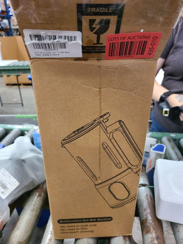 Photo 1 of 8 in 1 Automatic Nut Milk Maker, Almond Milk Maker,40oz ?1200ML?Automatic Soy Milk Maker for Homemade Oat, Coconut, Soy, Plant Based Milks with Delay Start/Keep Warm/Boil Water